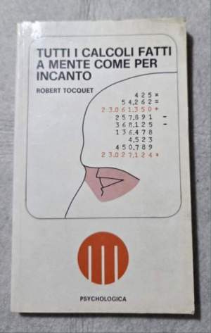 Tutti i calcoli fatti a mante come per incanto