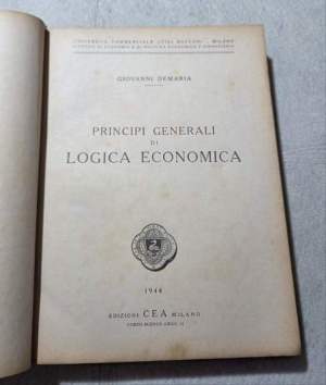 Principi generali di Logica Economica