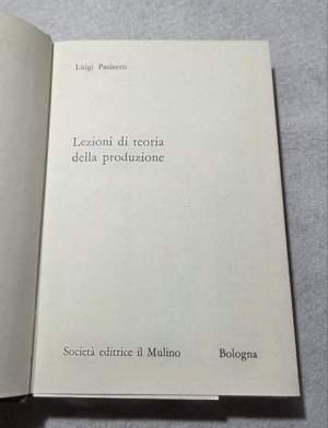 Lezioni di teoria della produzione