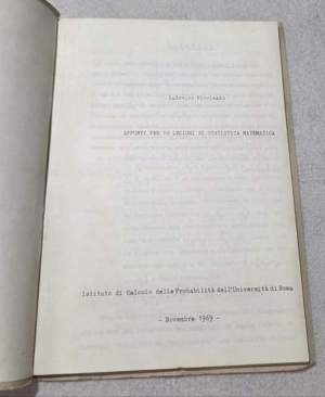 Appunti per 10 lezioni di Statistica Matematica