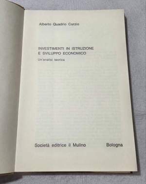 Investimenti in istruzione e sviluppo economico
