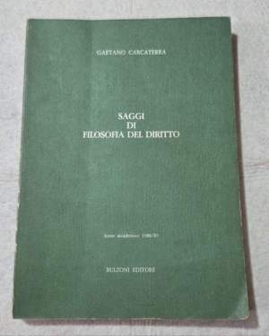 Saggi di Filosofia del Diritto