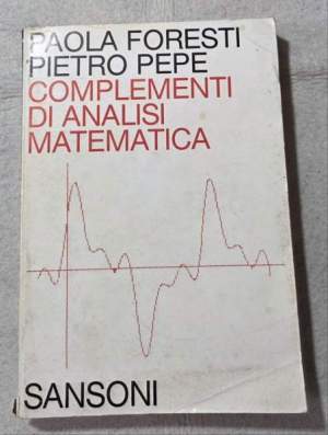 Complementi di analisi matematica