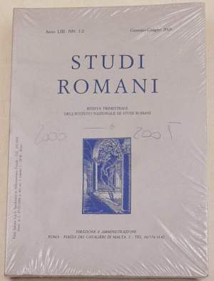 Studi Romani - Anno LIII- nn 1/2