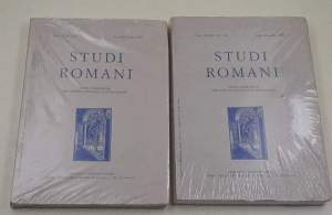 Studi Romani - Anno XLVIII  nn. 1-2/3-4 - 2 Voll.- completo 2000