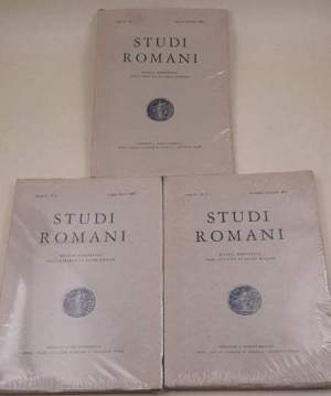 Studi Romani - Anno X nn. 1-4-6 - 3 Voll.