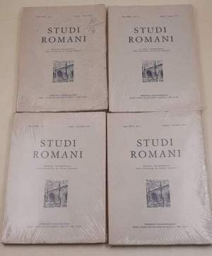 Studi Romani - anno XXII - nn, 1-2-3-4- 4 Voll.- completo 1974