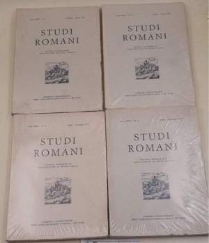 Studi Romani - Anno XXIII -nn. 1-2-3-4  4 Voll.-completo 1975