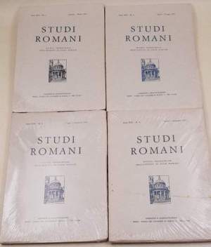 Studi Romani - Anno XIX, nn. 1-2-3-4 4 Voll.- completo 1971