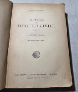 Istituzioni di Diritto Civile - Volume II': Diritti di famiglia - Diritti reali e possesso