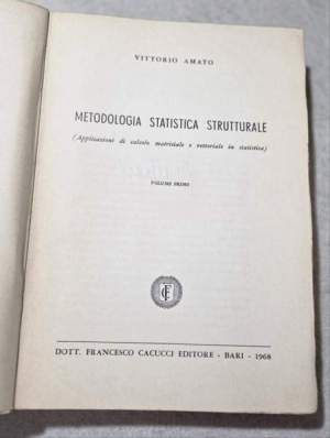 Metodologia statistica strutturale - Vol. I'