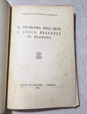 Il problema dell'Arte e della bellezza in Plotino
