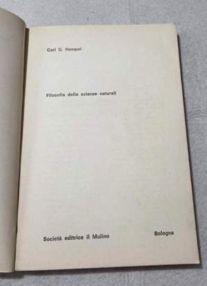 Filosofia delle scienze naturali