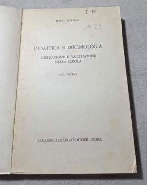 Didattica e docimologia
