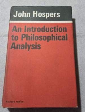 An introduction to Philosophical Analysis
