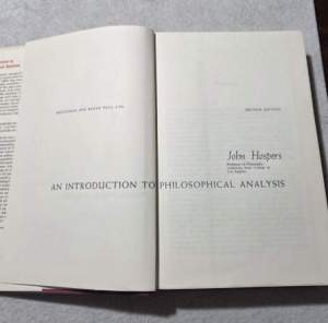 An introduction to Philosophical Analysis
