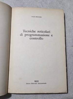 Tecniche reticolari di programmazione e controllo