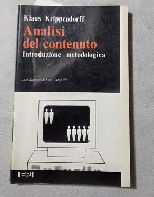 Analisi del contenuto - Introduzione metodologica