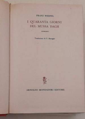 I quaranta giorni del Mussa Dagh