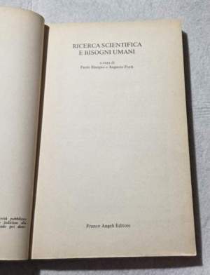 Ricerca scientifica e bisogni umani