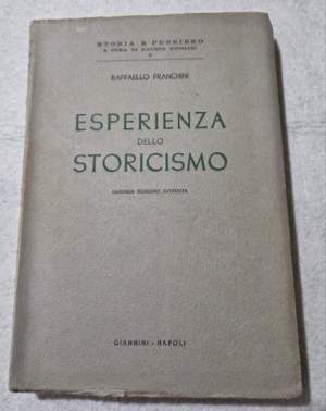 Esperienza dello storicismo