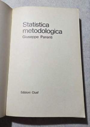 Statistica metodologica