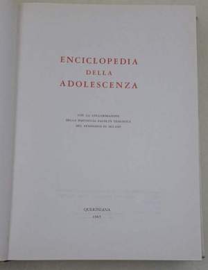 Enciclopedia della adolescenza