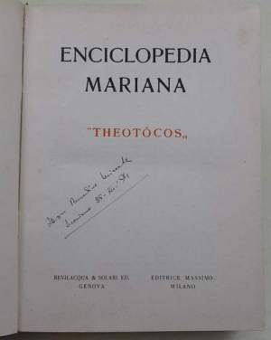 Enciclopedia Mariana  - Theotocos