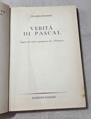 Verita' di Pascal