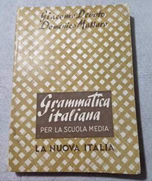 Grammatica italiana per la Scuola Media