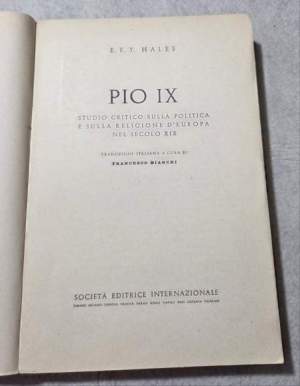 Pio IX - Studio critico sulla politica e sulla religione d'Europa nel secolo XIX