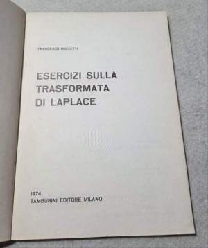 Esercizi sulla trasformata di Laplace