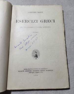 Esercizi greci