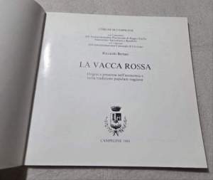 La vacca rossa - Origini e presenza nell'economia e nella tradizione popolare reggiana