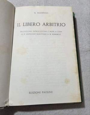 Il libero arbitrio