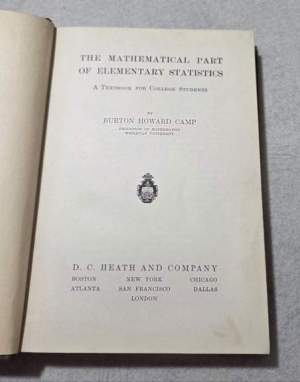 The mathematical part of elementary statistics