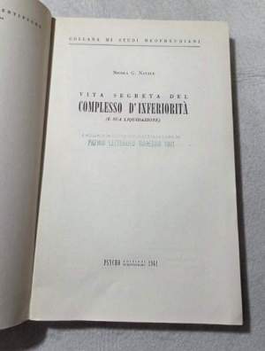 Vita segreta del complesso d'inferiorita' ( e sua liquidazione )