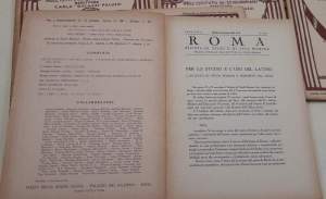 Roma - Rivista di studi e di vita romana - Anno XVIII - 11 fascicoli- completo