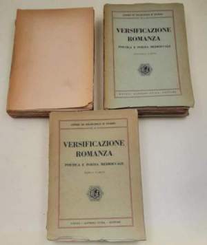 Versificazione romanza - 3 Voll.