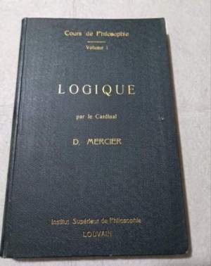 Cours de Philosophie : Vol. I' - Logique
