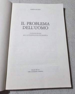 Il problema dell'uomo - Introduzione all'Antropologia Filosofica