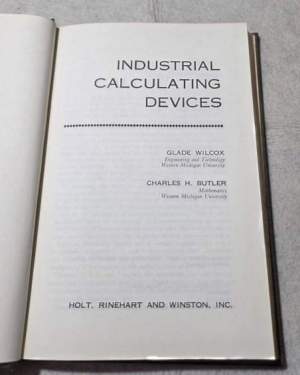 Industrial calculation devices