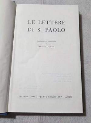 Le lettere di S. Paolo