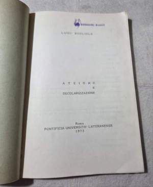 Ateismo e secolarizzazione