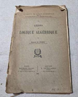 Lecons de Logique Algebrique