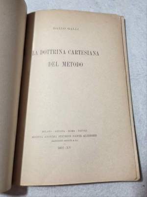 La dottrina cartesiana del metodo