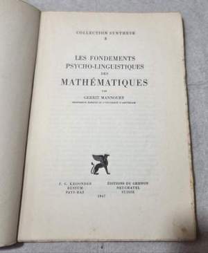 Les fondements psycho-linguistiques des Mathematiques