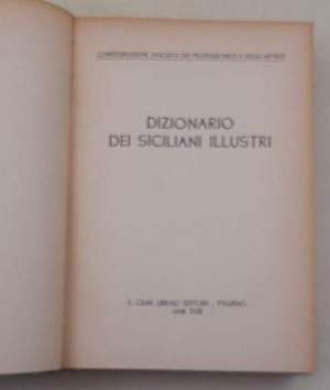 Dizionario dei siciliani illustri