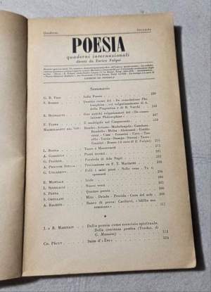 Poesia - Quaderno secondo