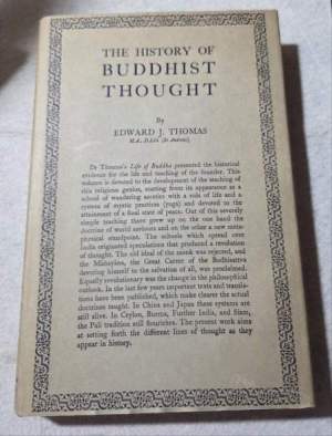 The History of Buddhist thought